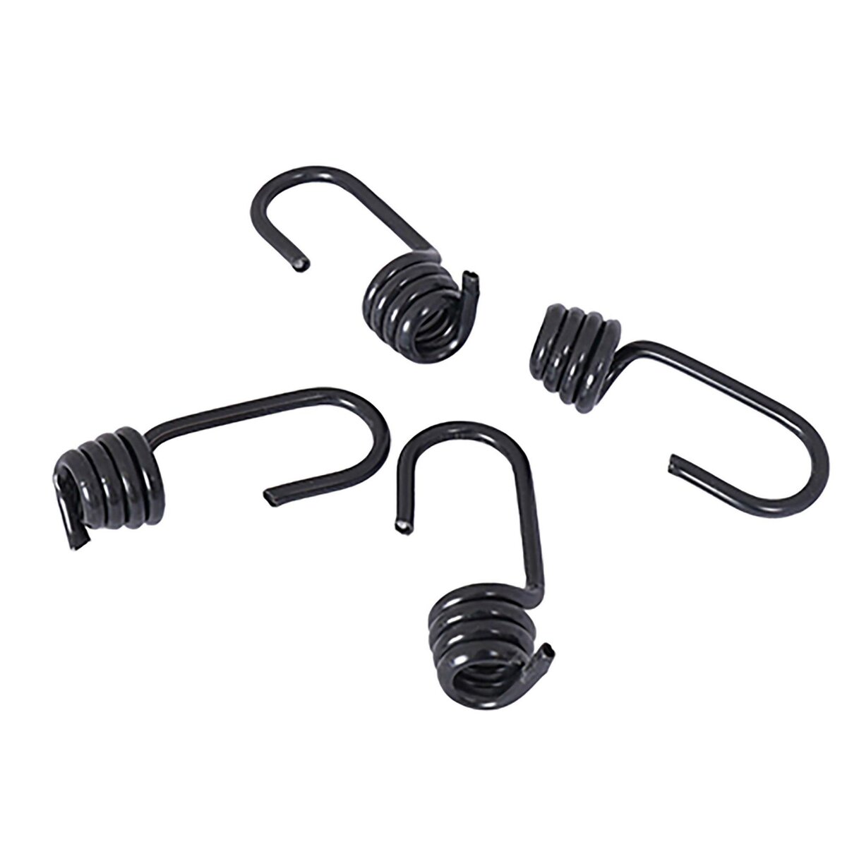 WERKAPRO Crochets pour tendeurs  lot de 4  en métal plastifié