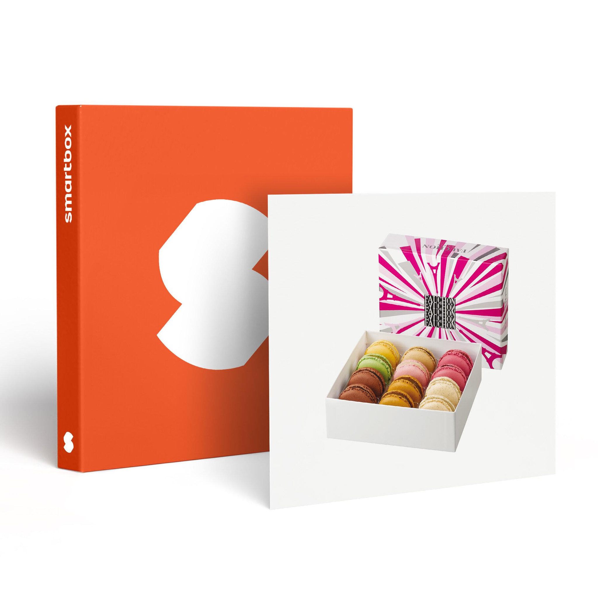 Smartbox Coffret décor paris fauchon : 12 macarons livrés à domicile - coffret cadeau gastronomie