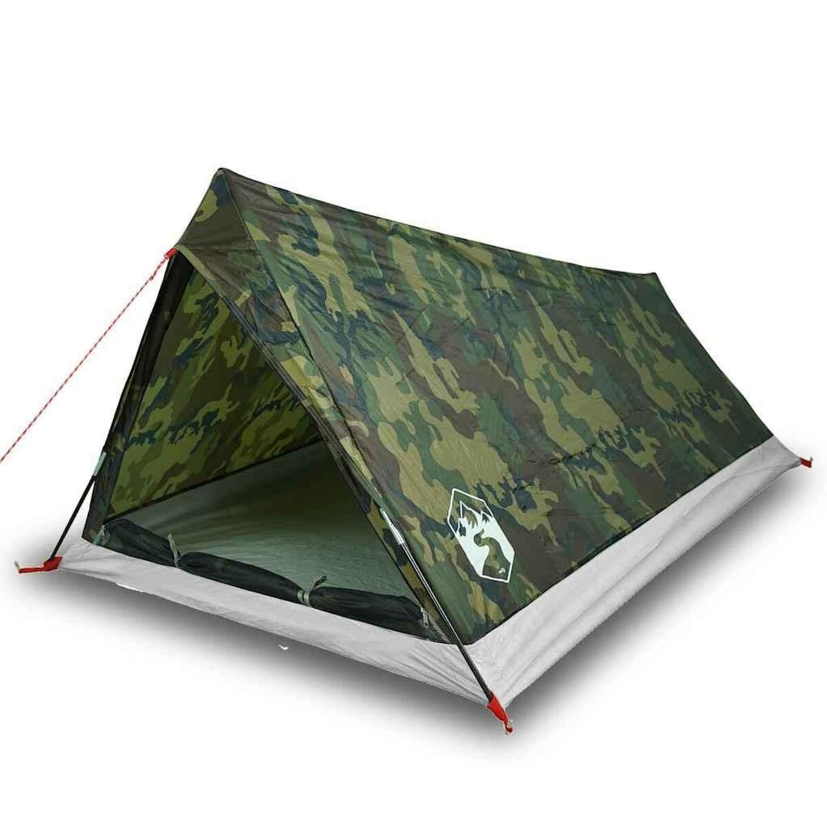VIDAXL Tente de camping 2 personnes camouflage impermeable