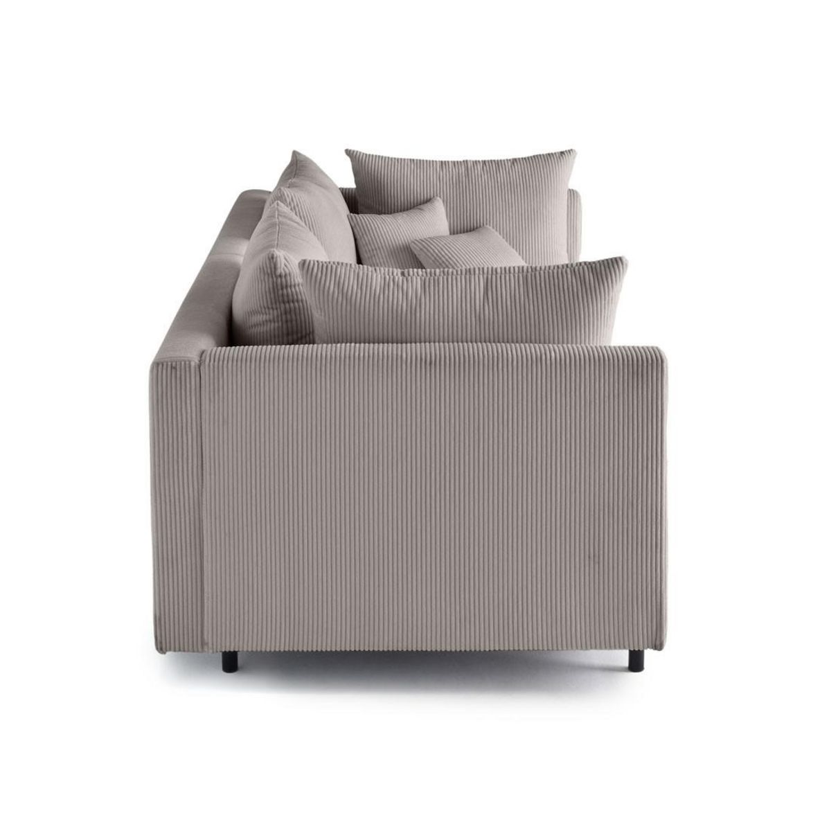 LISA DESIGN Edinburg - canapé modulable 2 places - en velours côtelé