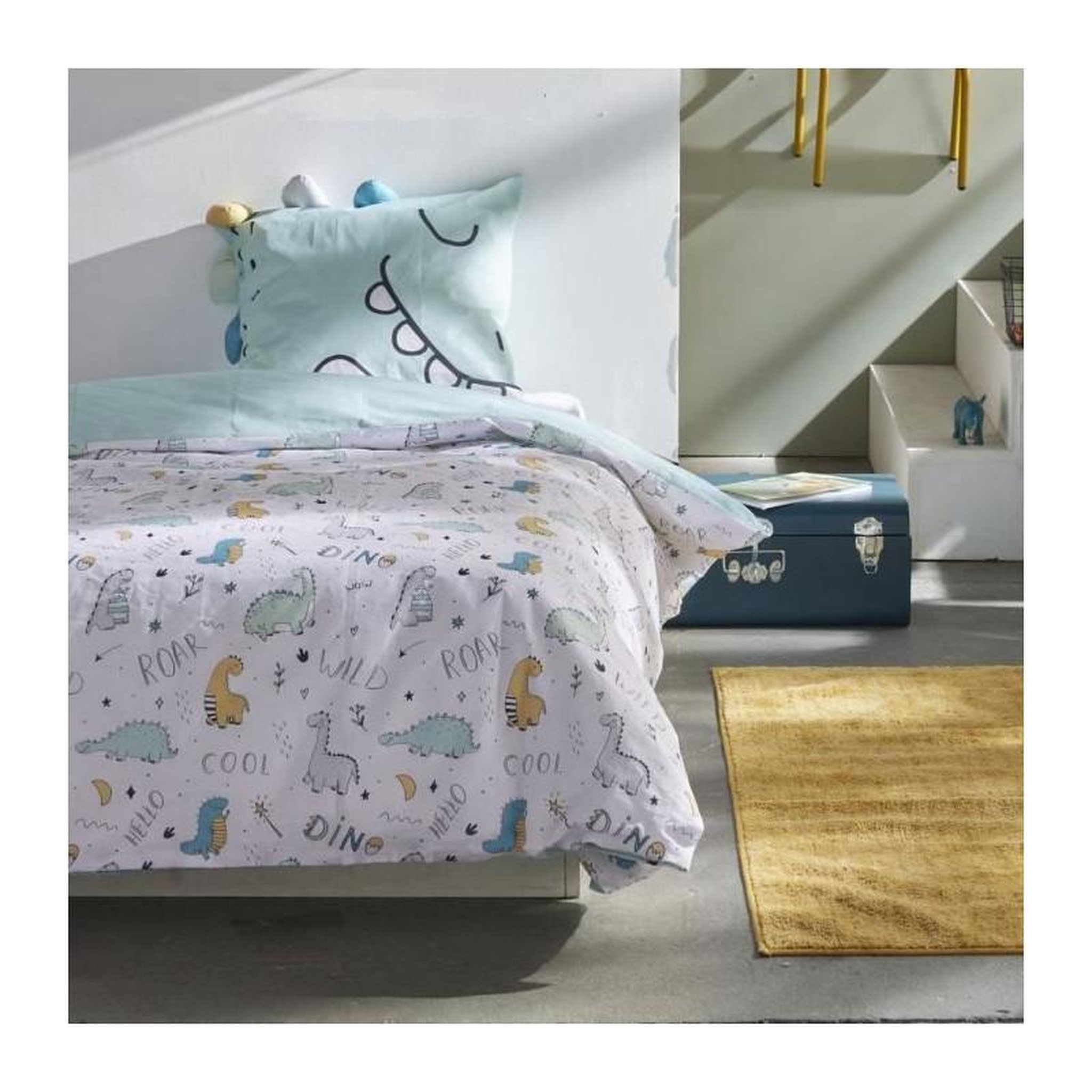 Today Parure de lit - TODAY - 140 x 200 cm - Coton 57 fils - FUNNY 3.6