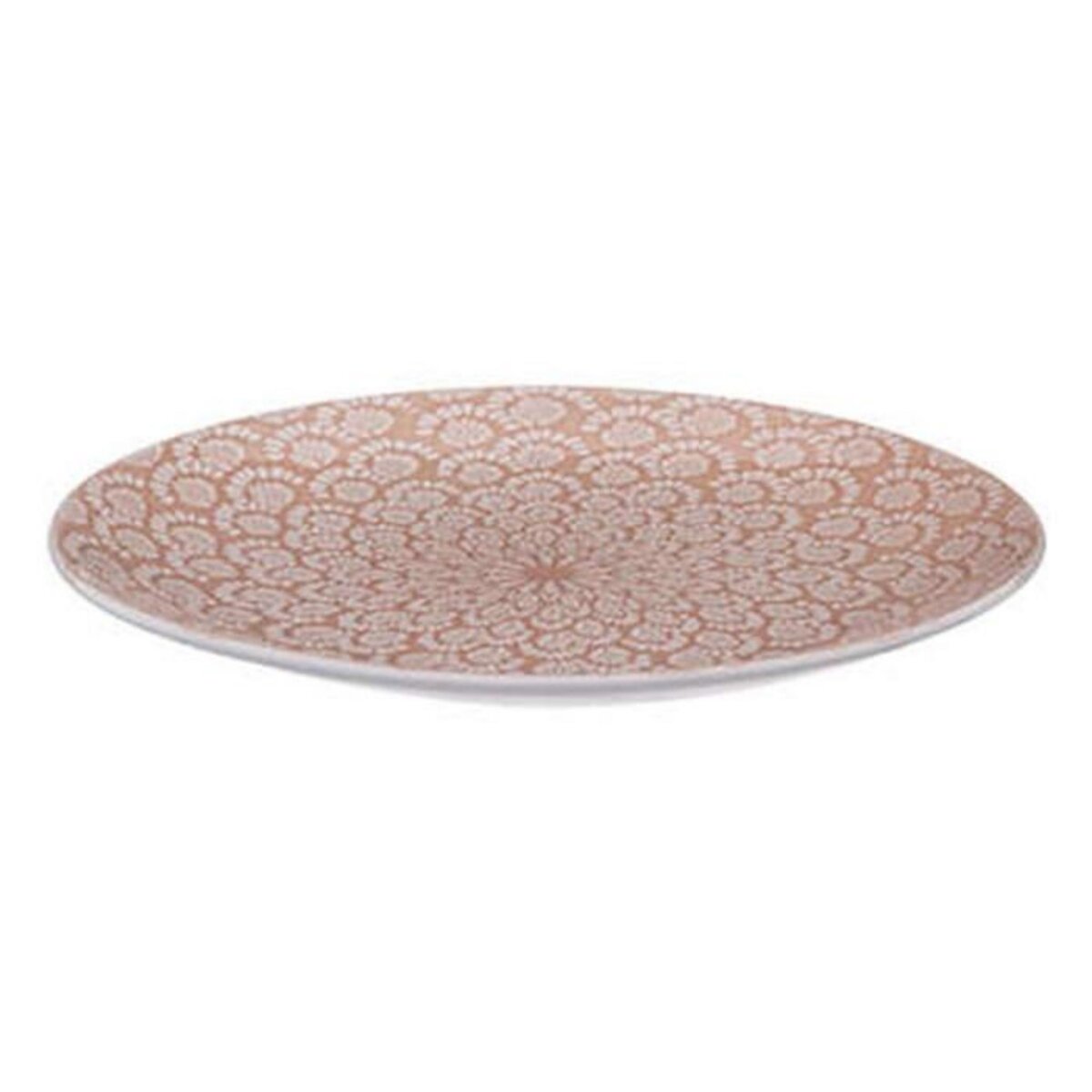 SECRET DE GOURMET Lot de 6 Assiettes Plates  Carmen  27cm Rose