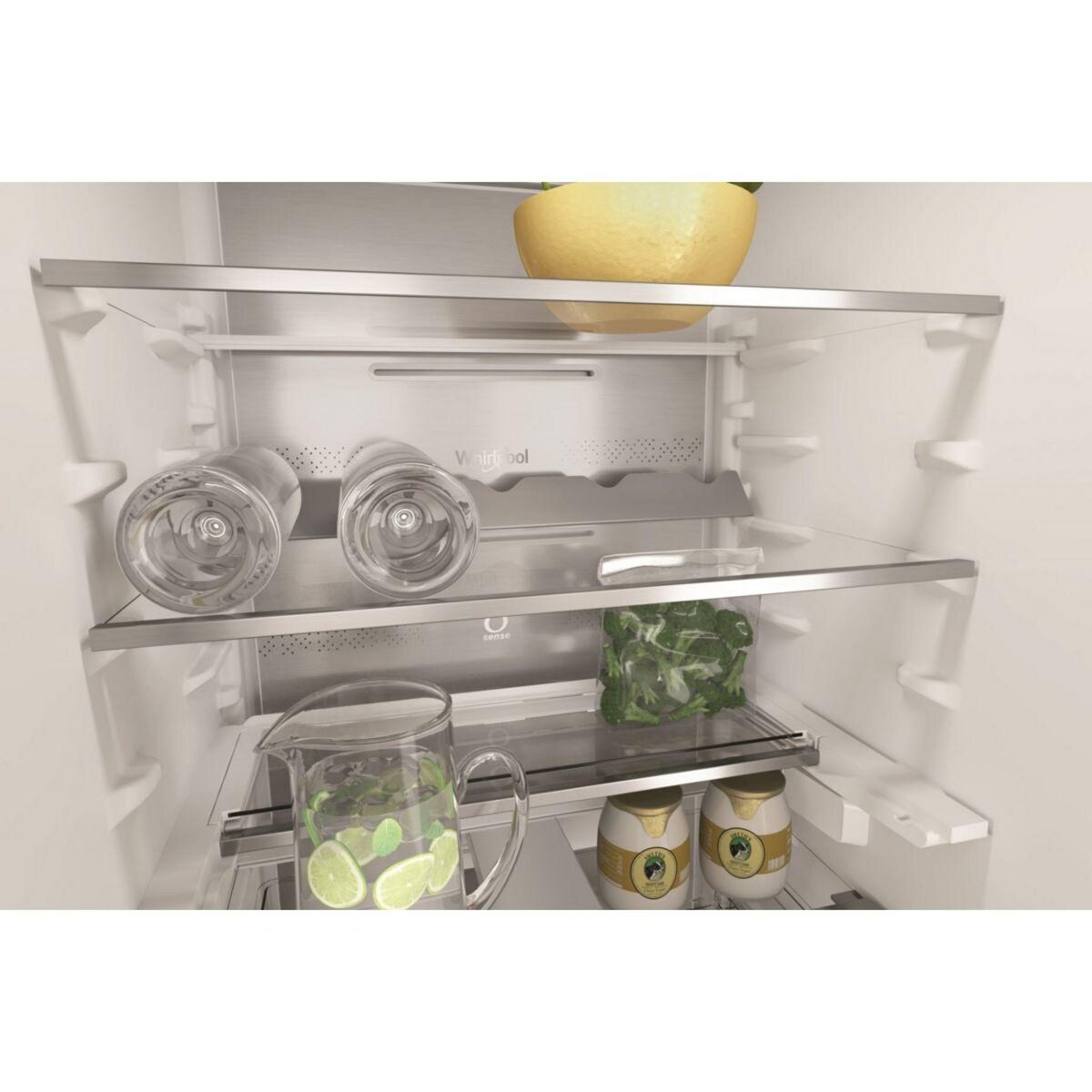 Whirlpool Réfrigérateur combiné encastrable WHC18T574P Supreme Silence
