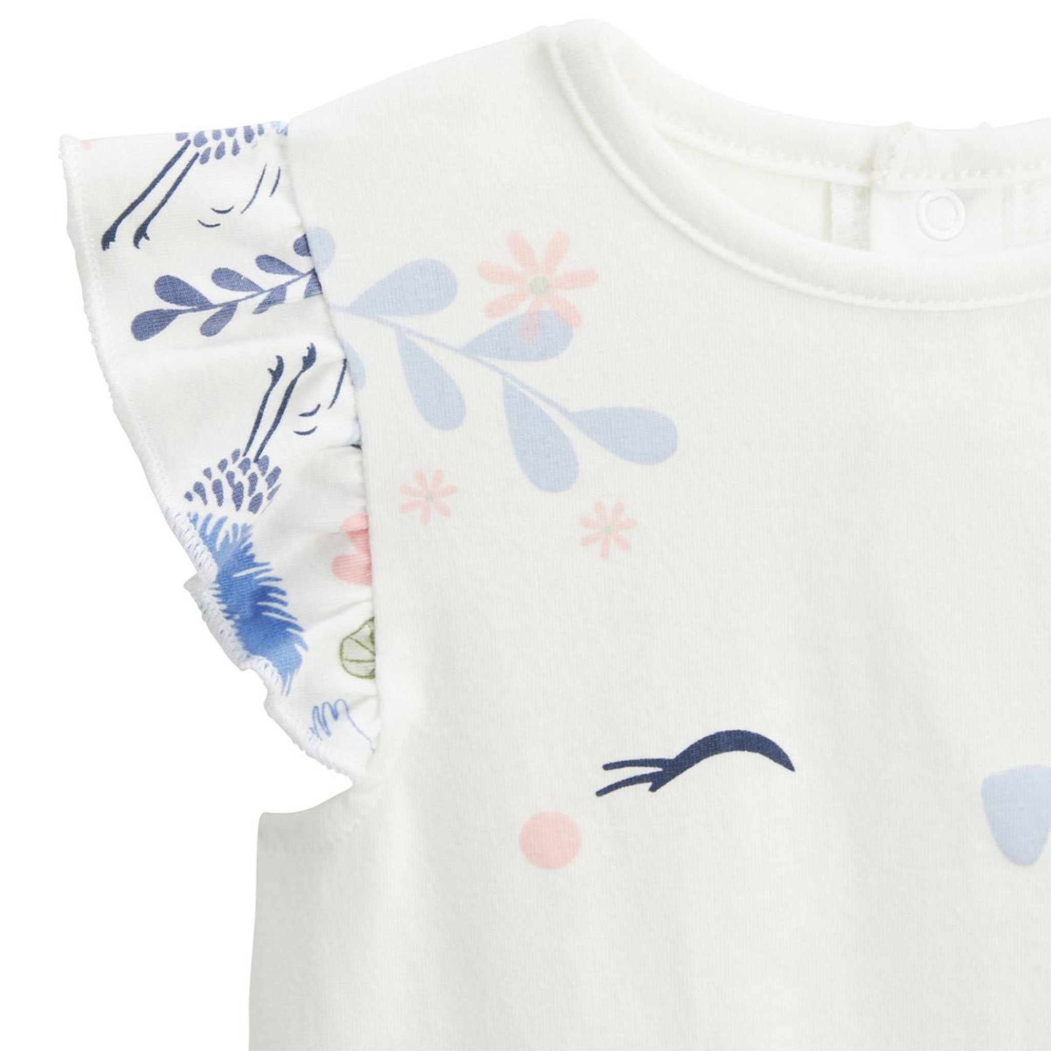 Voir la diapositive 2 : Petit Béguin Pyjama enfant 2 pièces manches courtes Tiana