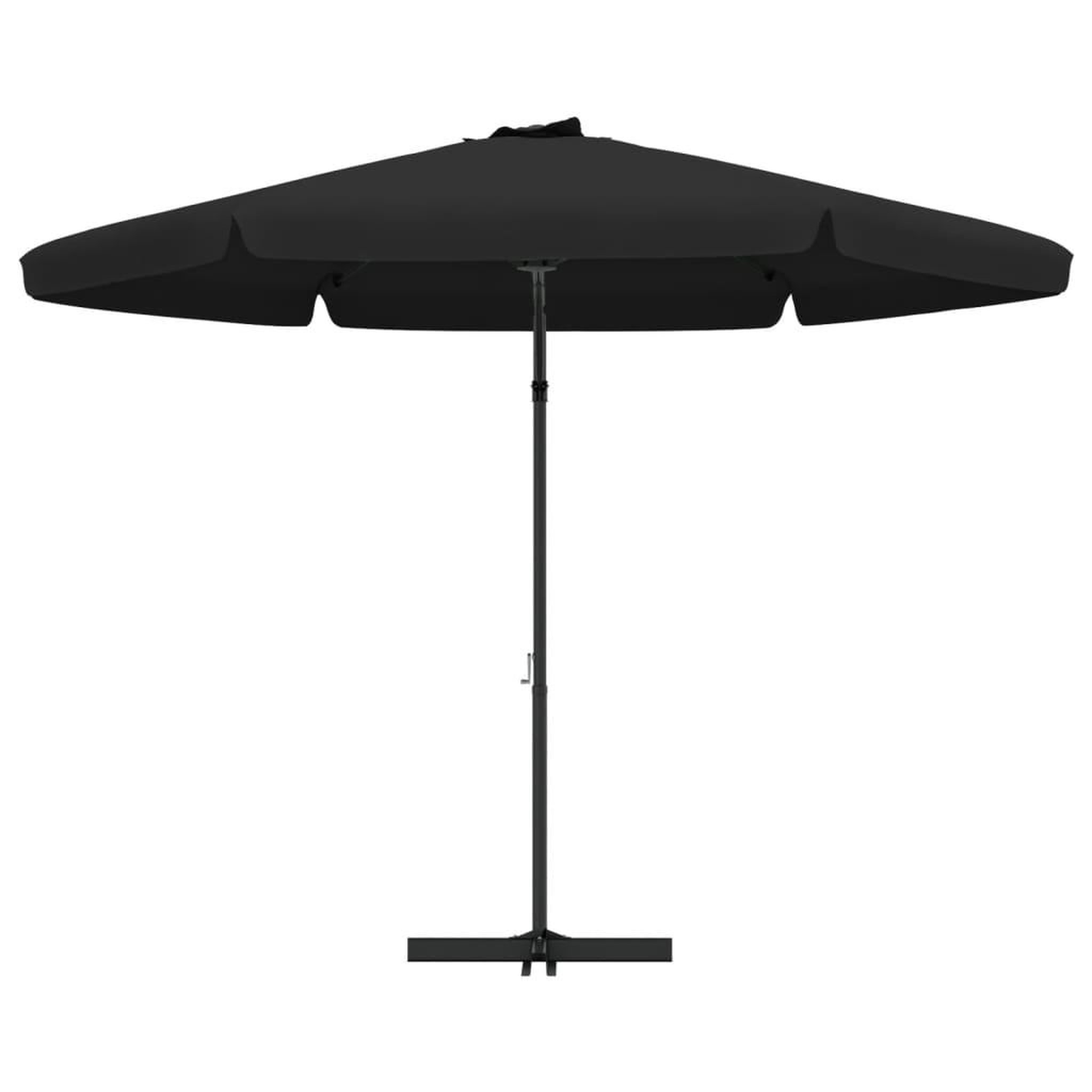 Voir la diapositive 4 : VIDAXL Parasol de jardin avec mat en acier 300 cm Noir