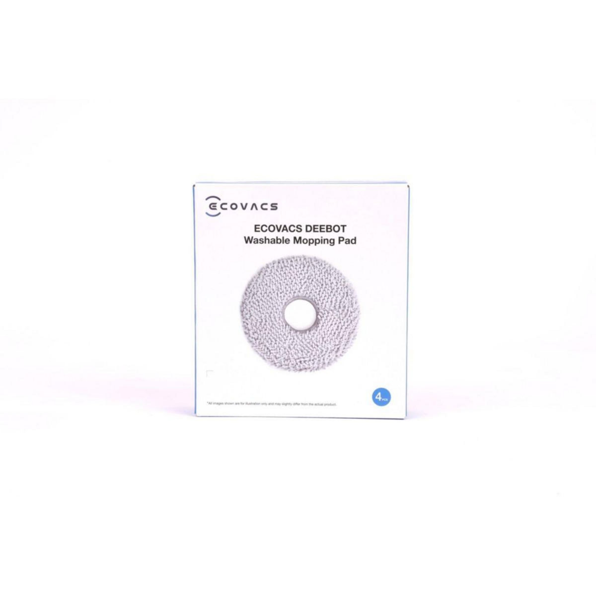 ECOVACS Lingettes et serpillères pour Deebot T30 Omni, T30 Pro Omni et T30s Combo