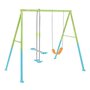 Voir la diapositive 1 : INTEX Balançoire Avec 2 Agrès  Tracey  244cm Multicolore