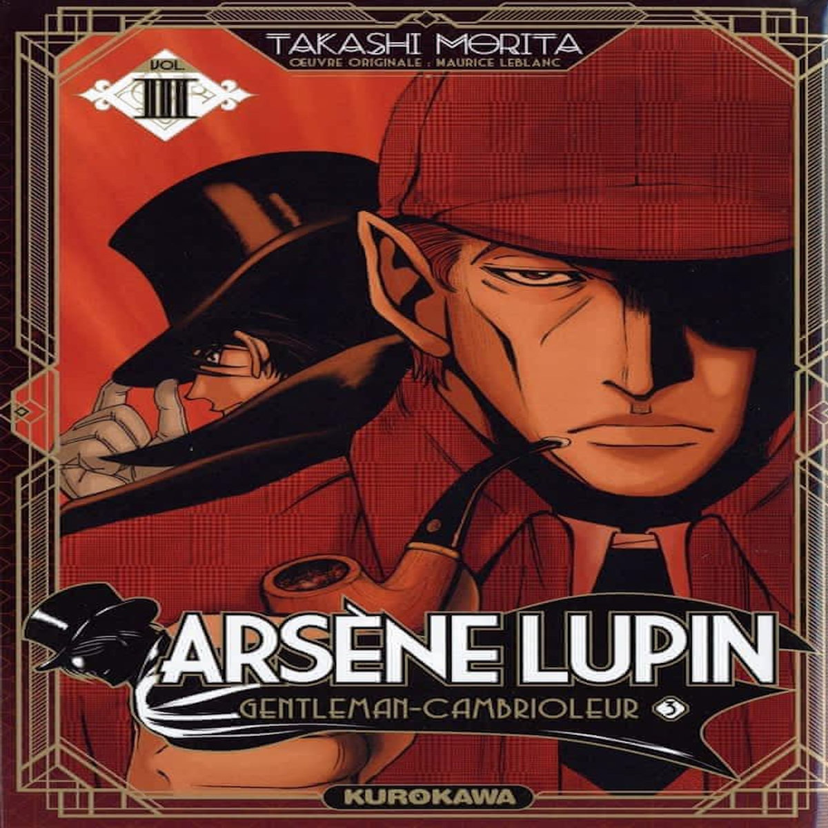 ARSENE LUPIN L'AVENTURIER TOME 3 : GENTLEMAN-CAMBRIOLEUR, Morita Takashi