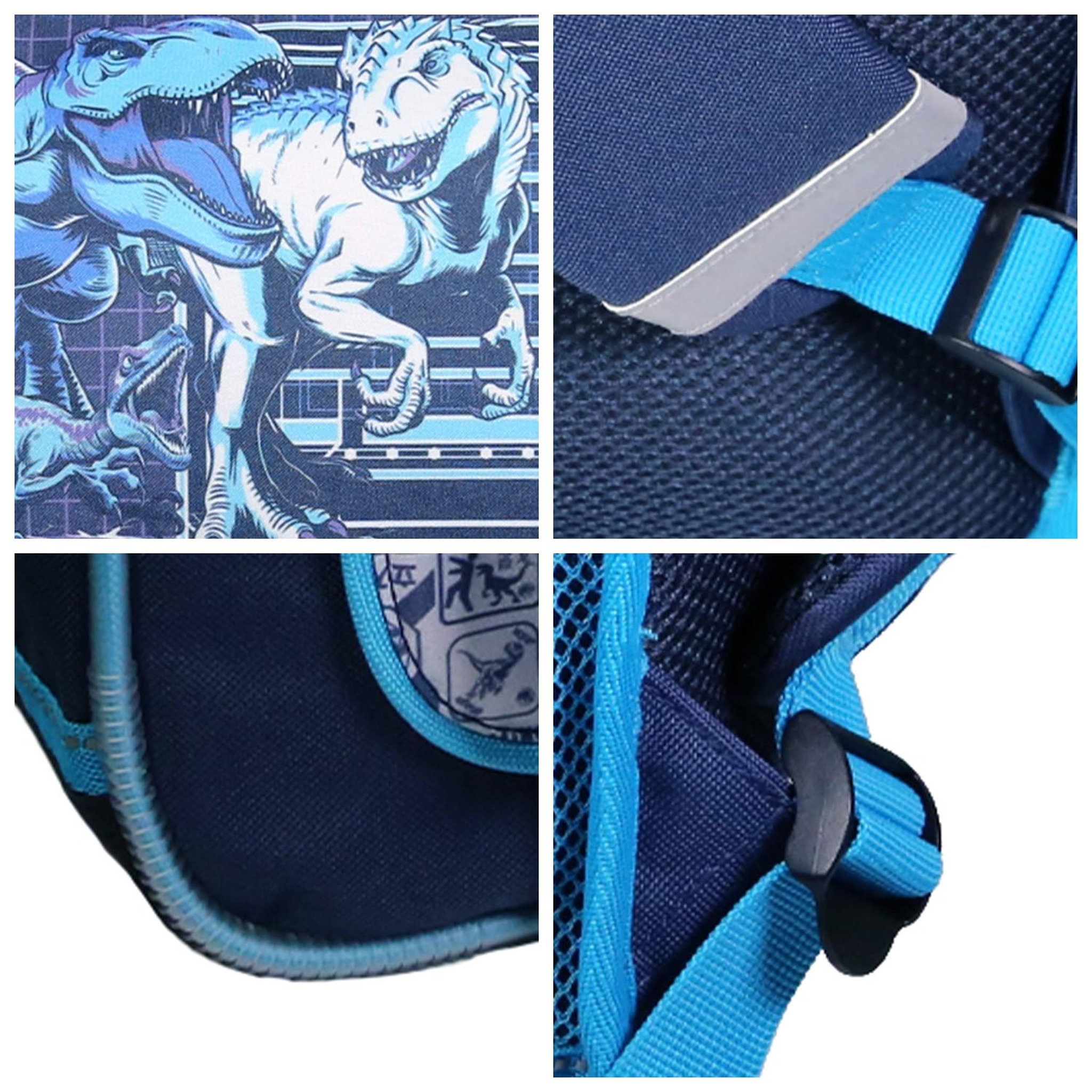 Voir la diapositive 5 : Bagtrotter BAGTROTTER Cartable 38 cm Jurassic World Bleu