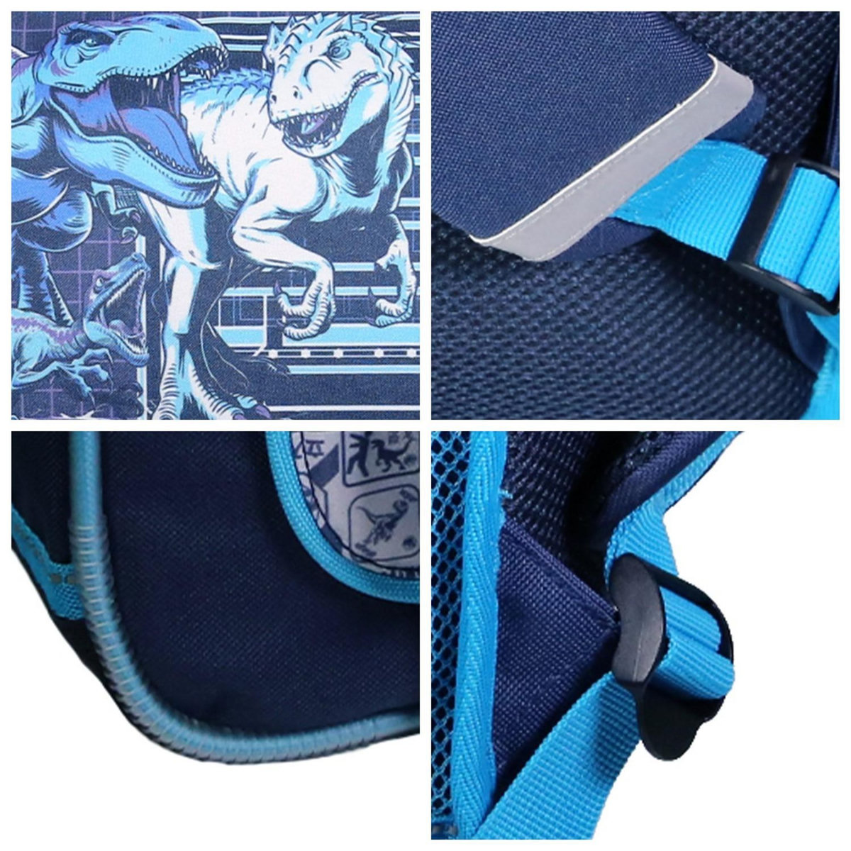 Bagtrotter BAGTROTTER Cartable 38 cm Jurassic World Bleu