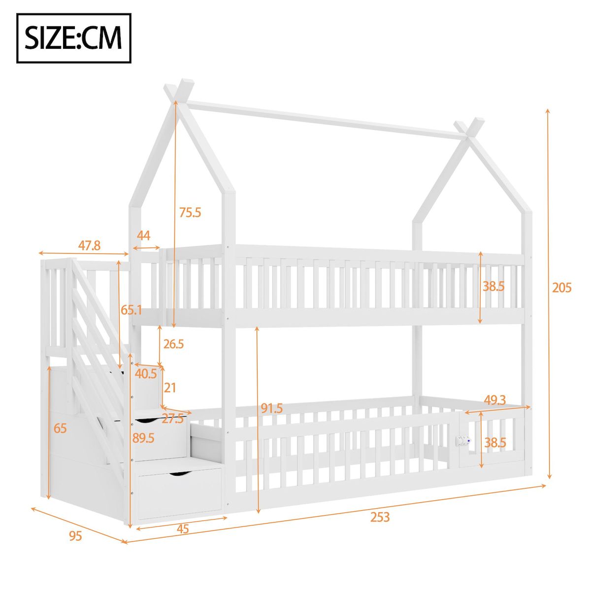 MERAX Lit superposé