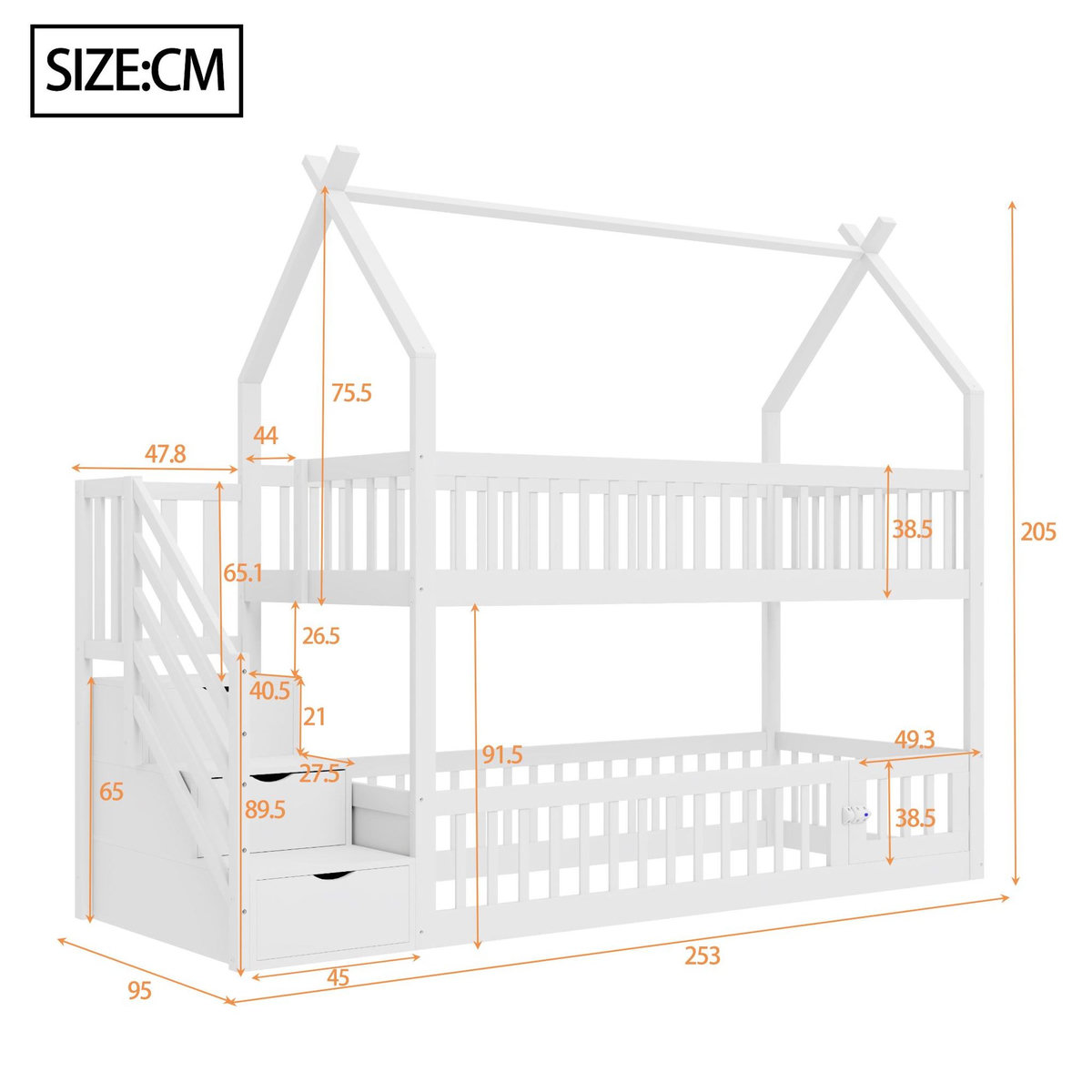 MERAX Lit superposé