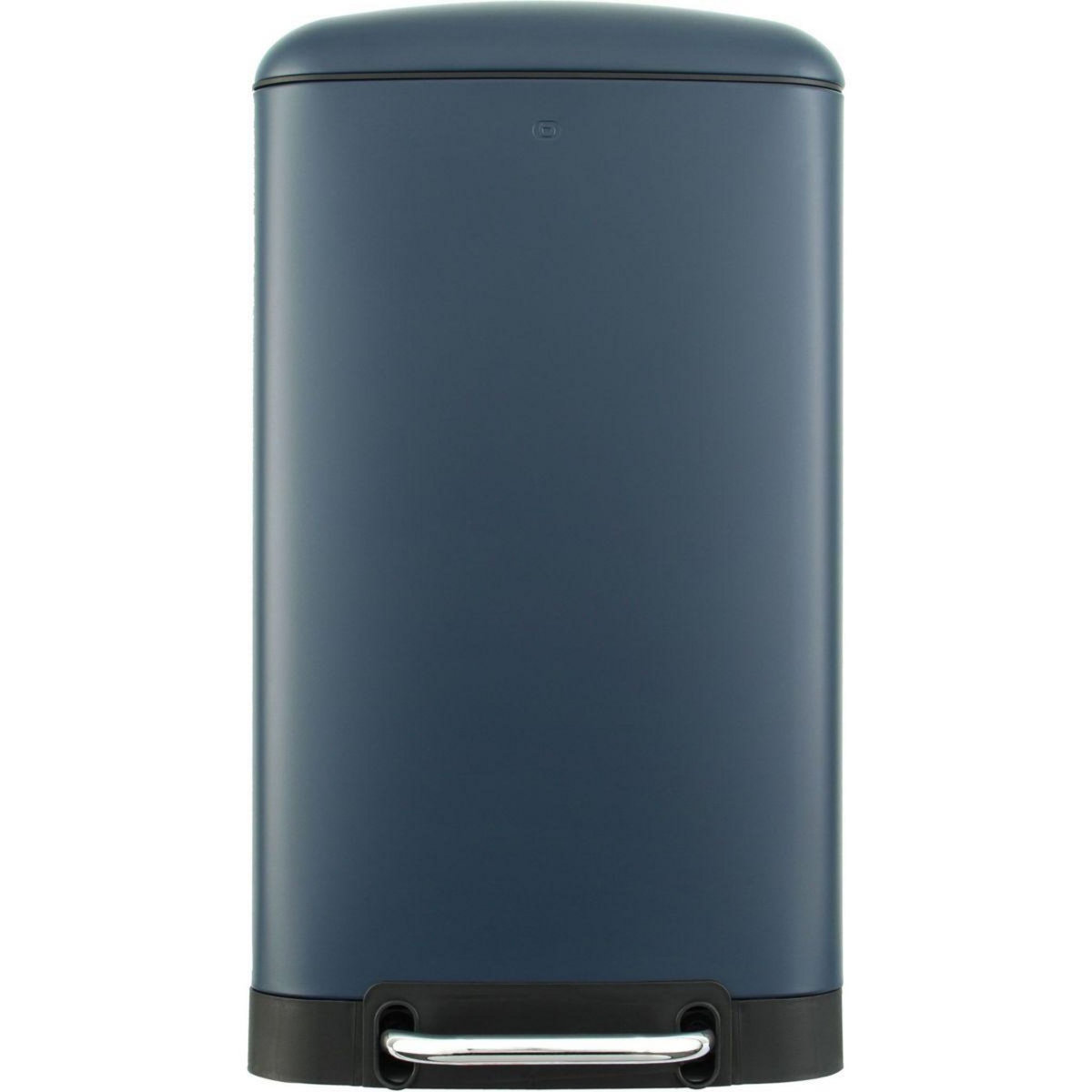 ESSENTIEL B Poubelle manuelle rectangulaire 30L à pédale bleue