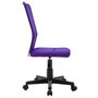 Voir la diapositive 3 : VIDAXL Chaise de bureau Violet 44x52x100 cm Tissu en maille