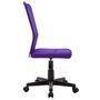 Voir la diapositive 3 : VIDAXL Chaise de bureau Violet 44x52x100 cm Tissu en maille