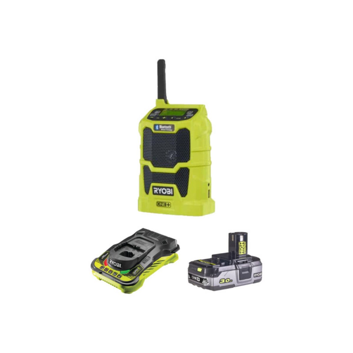 Ryobi one store plus radio