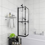Voir la diapositive 1 : VIDAXL Cabine de douche pliable ESG 80x140 cm Noir