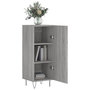 Voir la diapositive 4 : VIDAXL Buffet Sonoma gris 34,5x34x90 cm Bois d'ingenierie