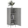 Voir la diapositive 4 : VIDAXL Buffet Sonoma gris 34,5x34x90 cm Bois d'ingenierie
