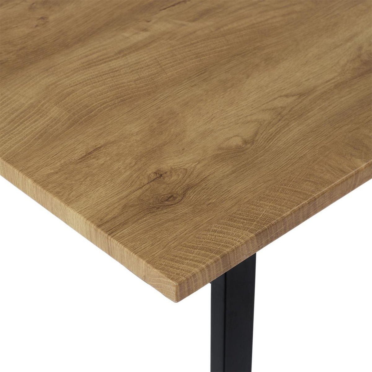 The Home Deco Factory Ensemble table à manger et 4 chaises tissu Jack