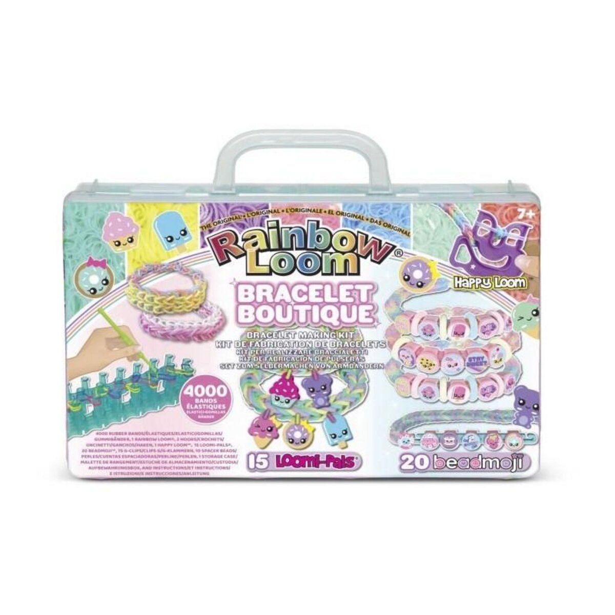 Rainbow Loom Kit de fabrication de bracelets Rainbow Loom BANDAI multicolore