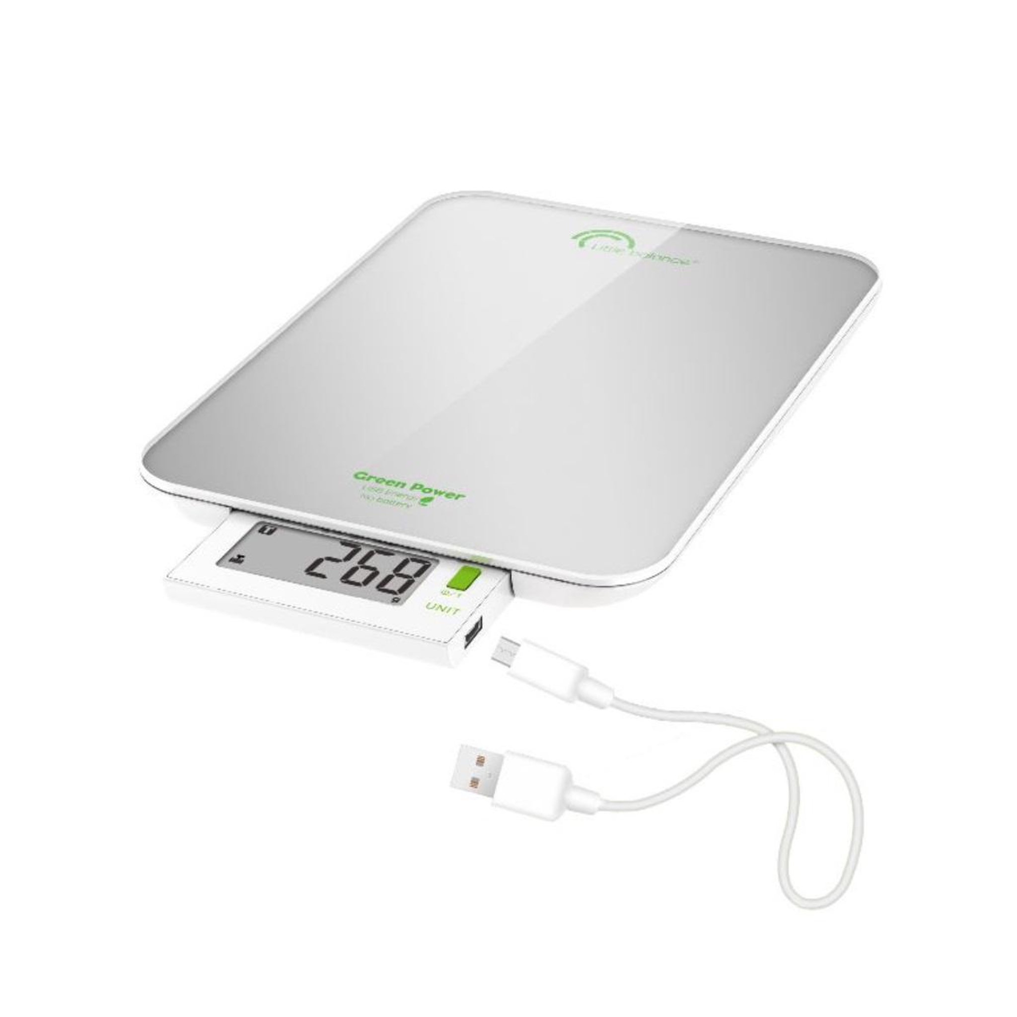 Voir la diapositive 1 : LITTLE BALANCE Balance silver nacre 6kg 1g - 8183