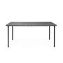 Voir la diapositive 5 : SWEEEK Table de jardin métal 6-8 places, Amelia 160x90xH72.5cm