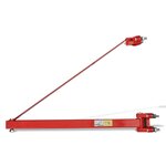 VIDAXL Cadre de treuil 600 kg