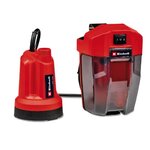 Einhell Pompe d'évacuation eaux claires sans fil GE-SP 18 LL Li - Solo - sans batterie ni chargeur