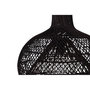 Voir la diapositive 2 : Paris Prix Lampe Suspension en Rotin  Laroche  45cm Noir