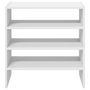 Voir la diapositive 4 : VIDAXL Etageres a chaussures 2 pcs empilable blanc 60x30x30,5 cm