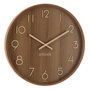 Voir la diapositive 1 : Paris Prix Horloge Murale en Bois  Marion  53cm Marron