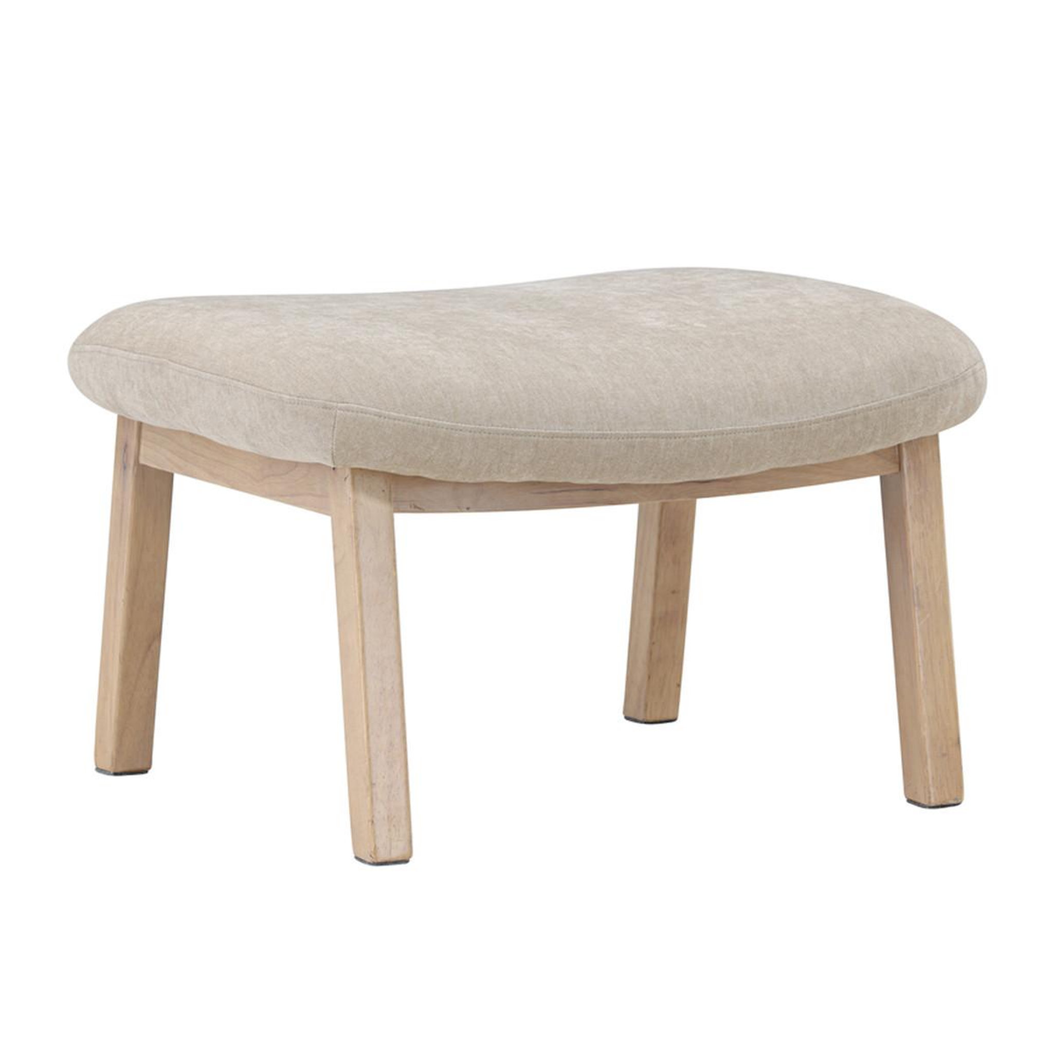 Paris Prix Pouf design  rile  70cm beige