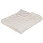 Voir la diapositive 1 : ATMOSPHERA Plaid Imitation Fourrure  Mara  180x230cm Blanc