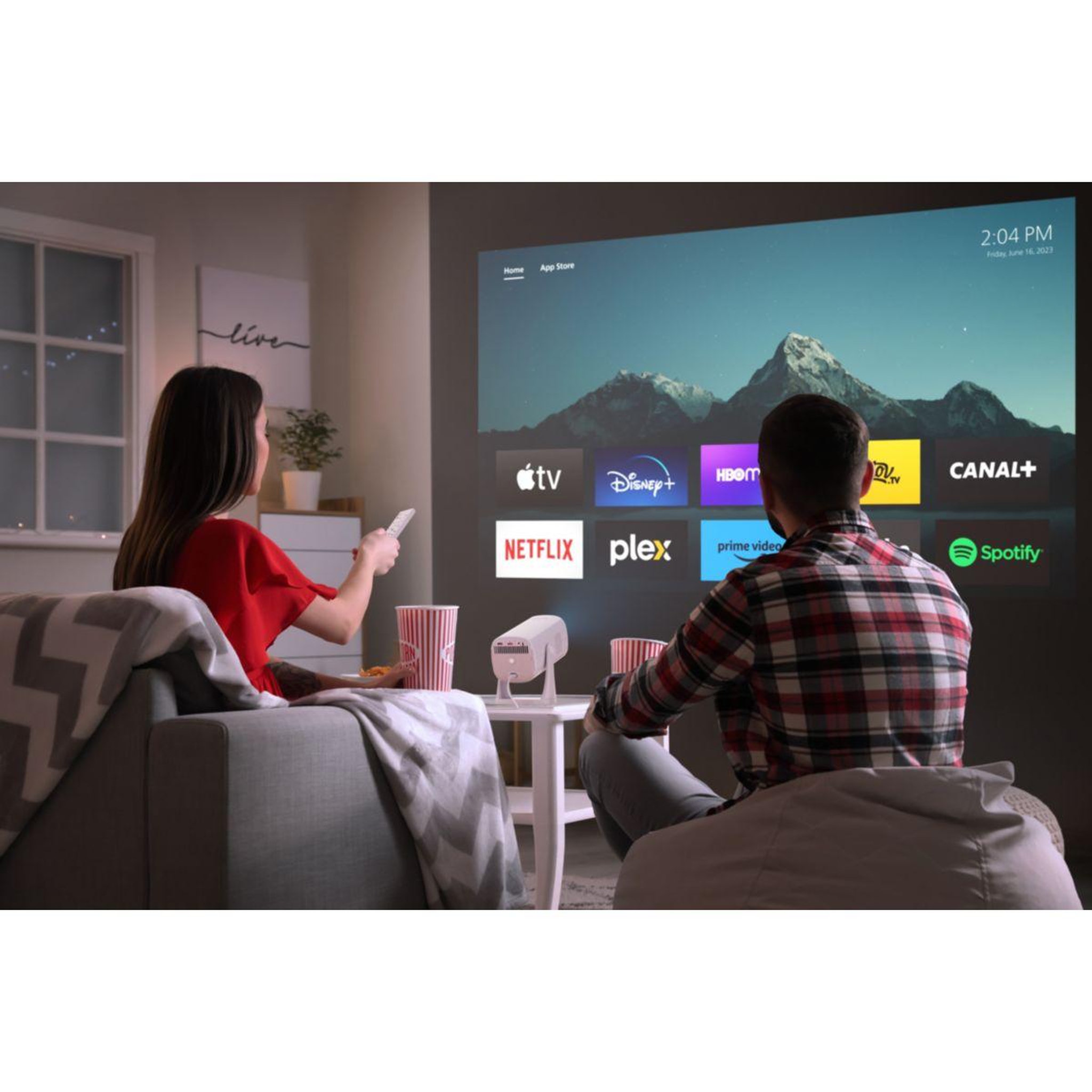 Voir la diapositive 5 : Philips Vidéoprojecteur home cinéma NeoPix 230 Smart
