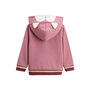 Voir la diapositive 2 : Petit Béguin Sweat à capuche zippé enfant en molleton Matcha