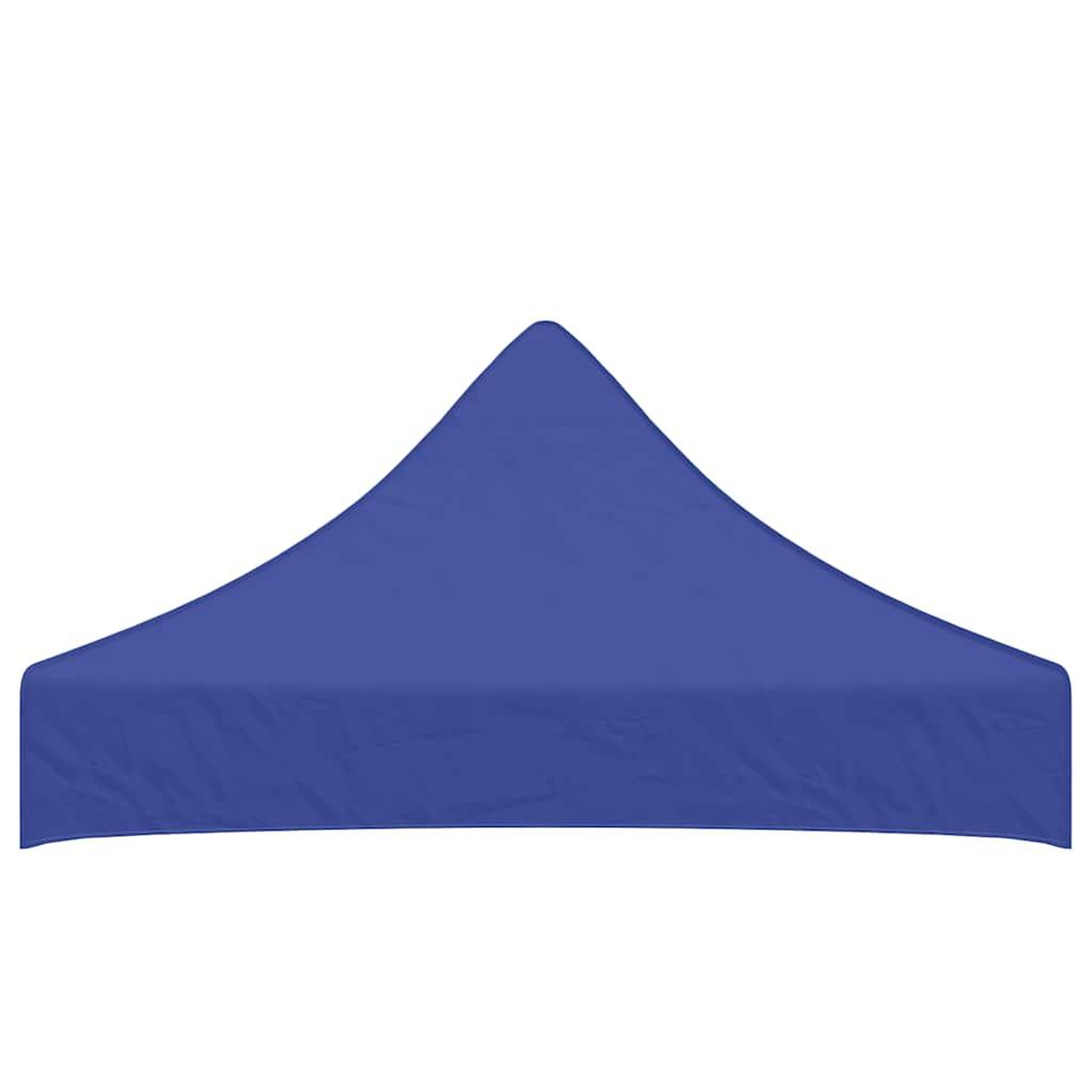 Voir la diapositive 3 : VIDAXL Toit de tente de reception 2x2 m Bleu 270 g/m^2