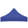 Voir la diapositive 3 : VIDAXL Toit de tente de reception 2x2 m Bleu 270 g/m^2