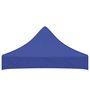 Voir la diapositive 3 : VIDAXL Toit de tente de reception 2x2 m Bleu 270 g/m^2