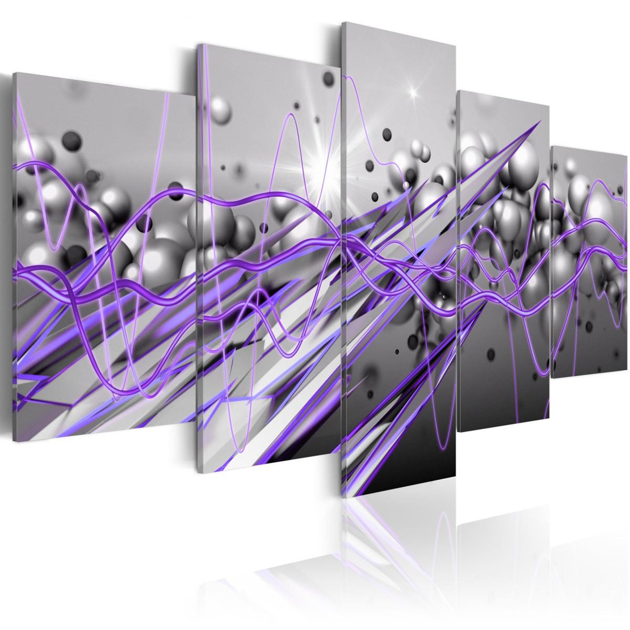 Voir la diapositive 1 : Paris Prix Tableau Imprimé  Purple Strike