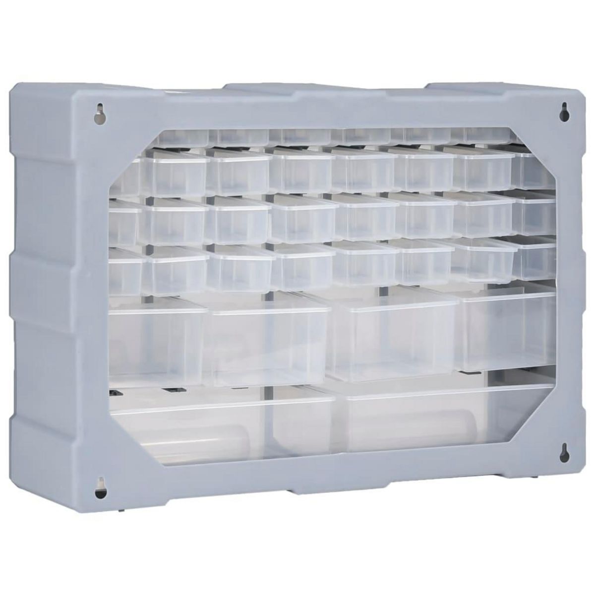 VIDAXL Organisateur multi-tiroirs avec 38 tiroirs 52x16x37,5 cm