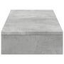 Voir la diapositive 5 : VIDAXL Support de moniteur gris béton 100x27x10 cm bois d ingénierie