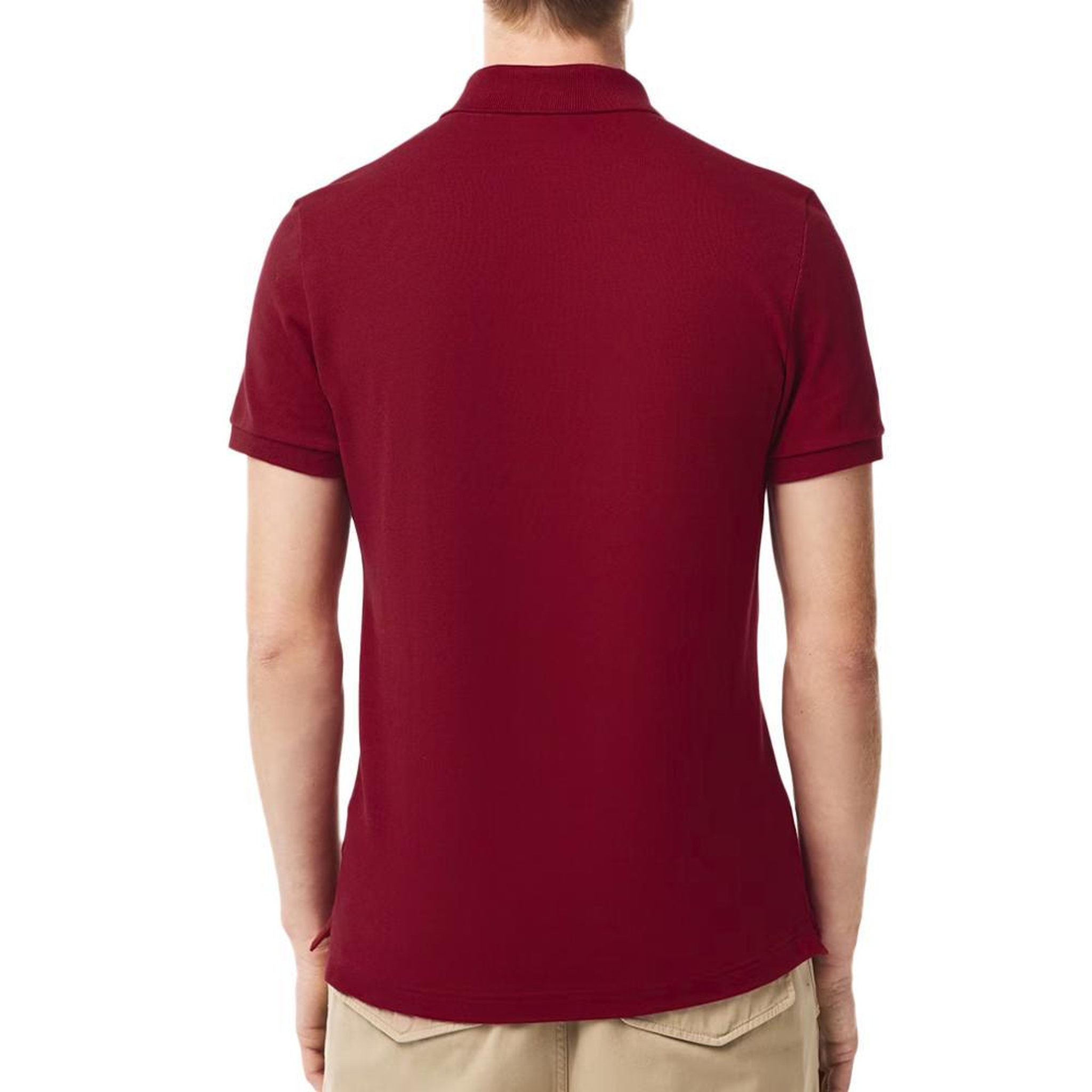 Voir la diapositive 2 : Lacoste Polo Bordeaux Homme Lacoste PH4012