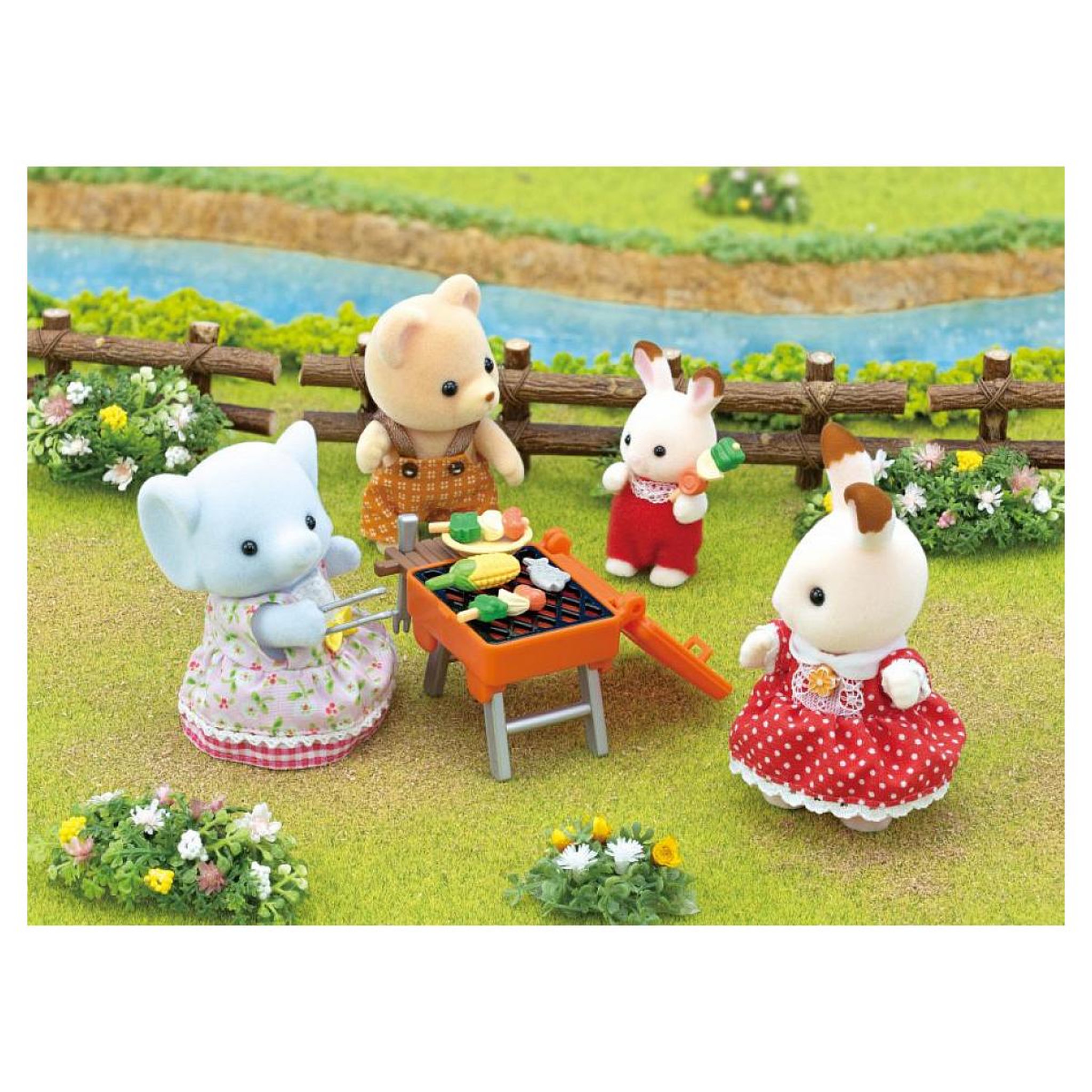 Voir la diapositive 5 : Sylvanian Families 5640  La fille éléphant et son set de pique-nique