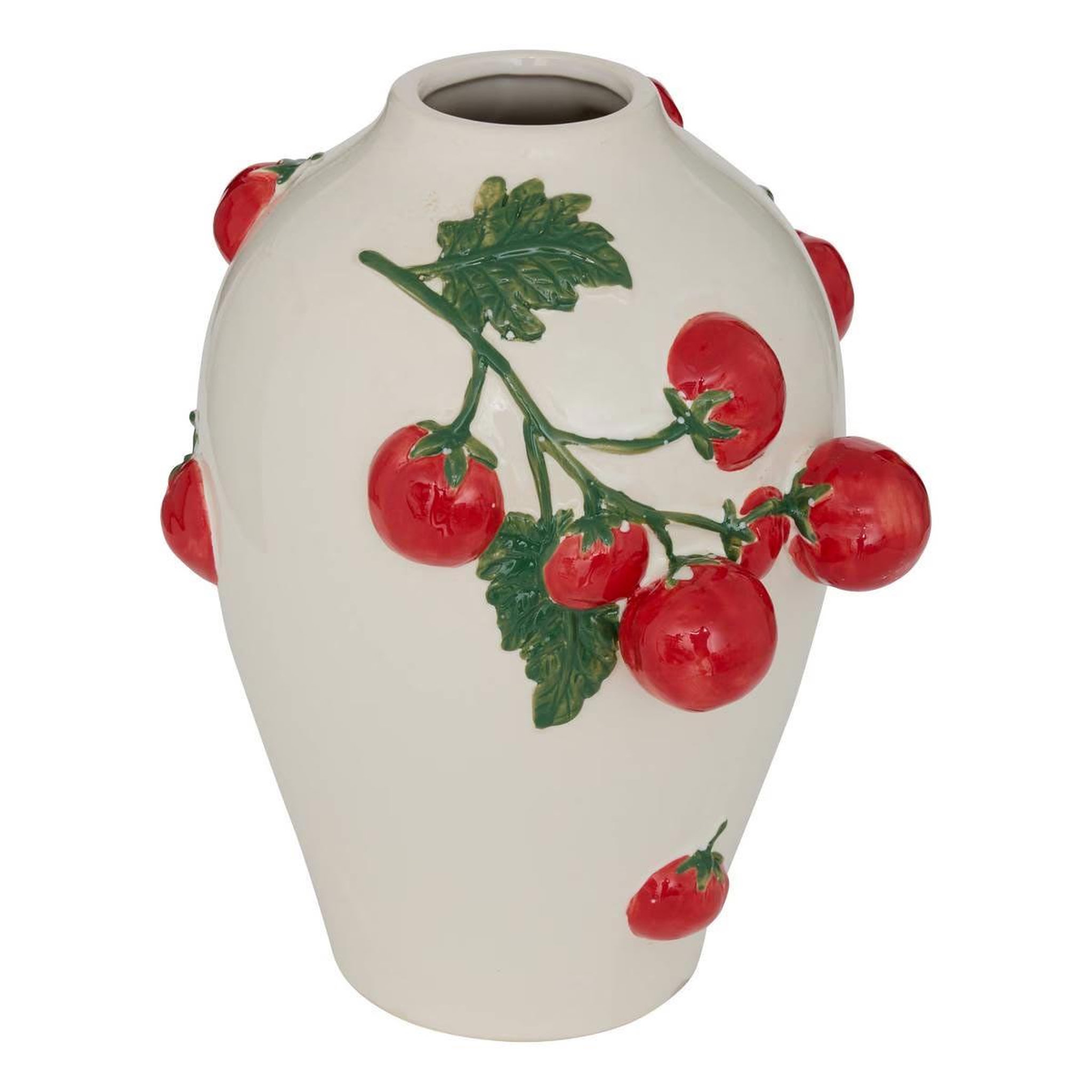 ATMOSPHERA Vase tomates en dolomite  della pasta  25cm multicolore