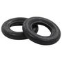 Voir la diapositive 2 : VIDAXL Pneu de brouette et chambre a air 4 pcs 3.50-8 4PR Caoutchouc