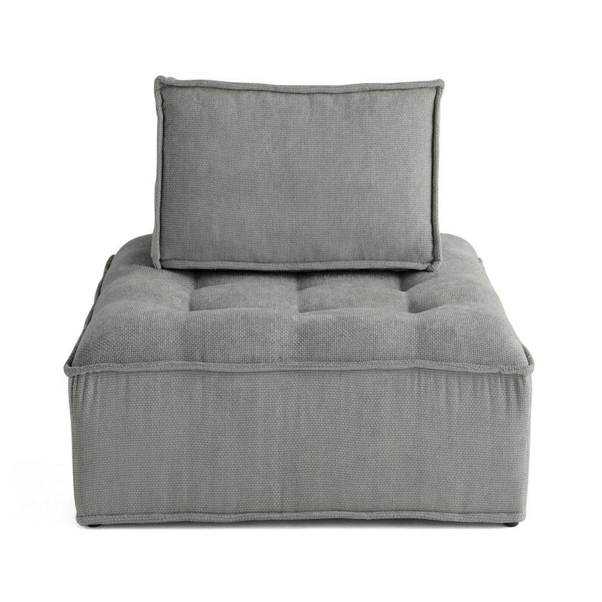 LISA DESIGN Marisol - module d'assise - velours texturé