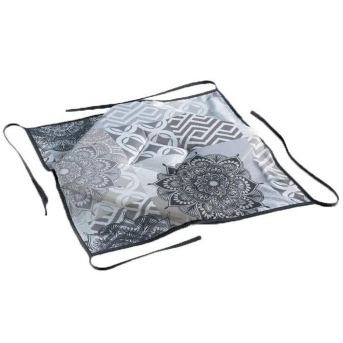 Paris Prix Galette de Chaise  Flamenco  36x36cm Gris