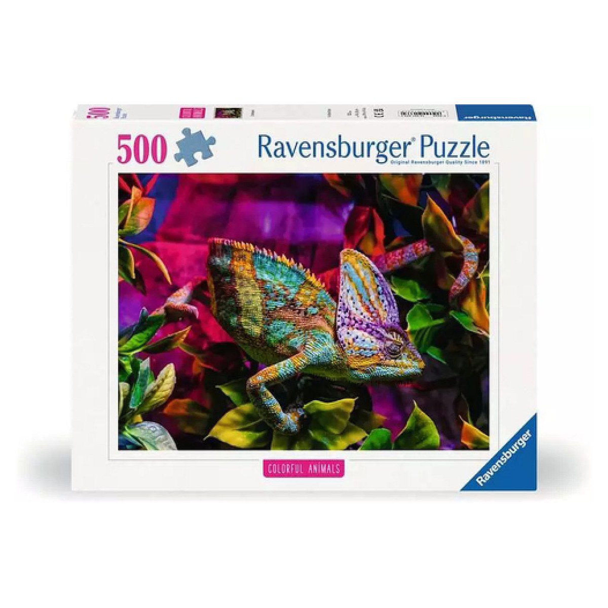 RAVENSBURGER Puzzle 500 pieces - cameleon