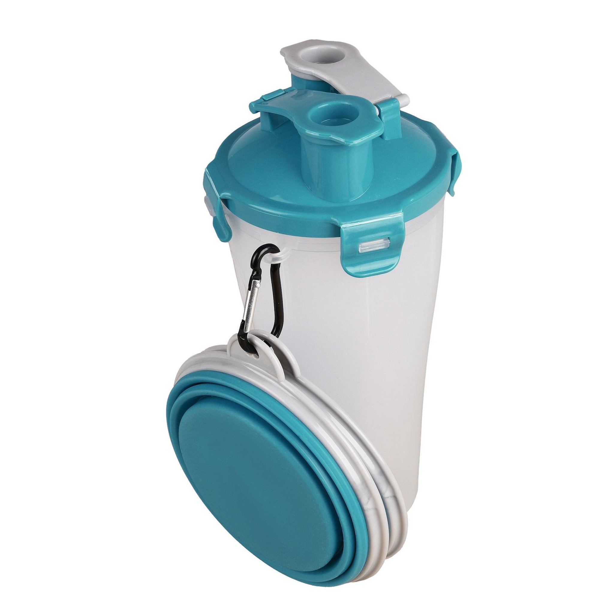Eden Tasse de voyage 2 en 1 eau et nourriture pour chien